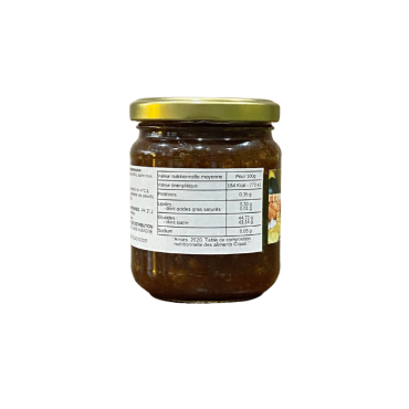 Grapefruit and Ginger Jam - Conserverie de Tahiti - 260g