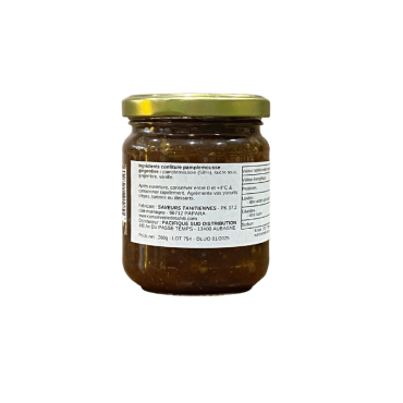 Grapefruit and Ginger Jam - Conserverie de Tahiti - 260g