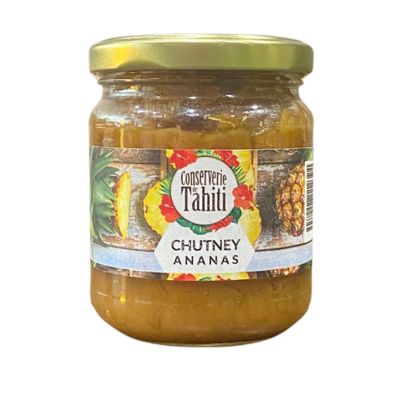 Chutney Ananas Conserverie de Tahiti pot en verre 230g